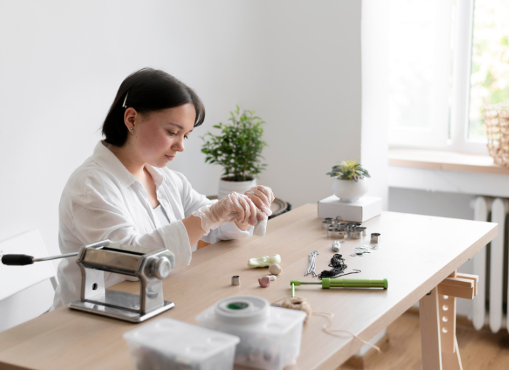 Kami berpikir kreatif \ dan menjalankan proses \ [formulasi herbal] yang terstandar.